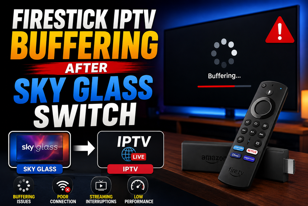 Firestick IPTV Buffering After Sky Glass Switch: Fixes That Actually Work