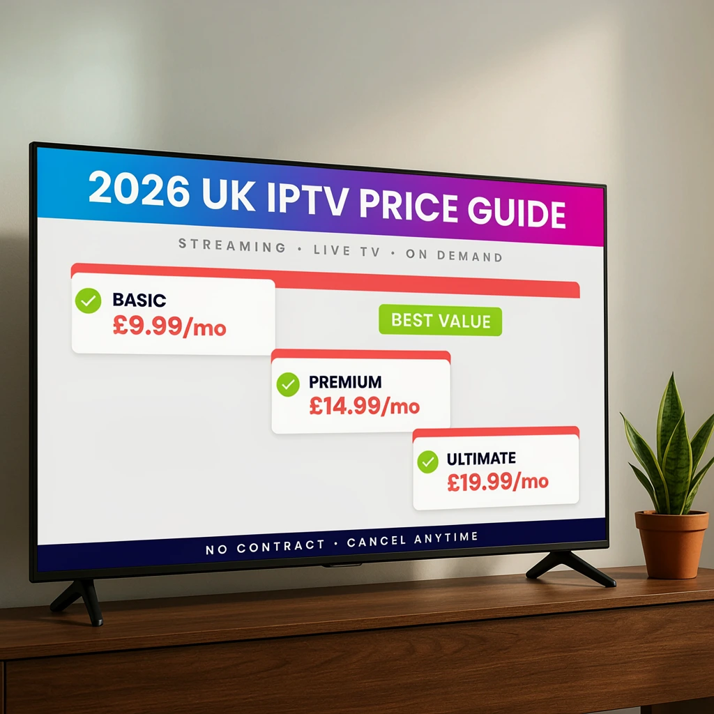 How Much Do IPTV Services Cost in the UK