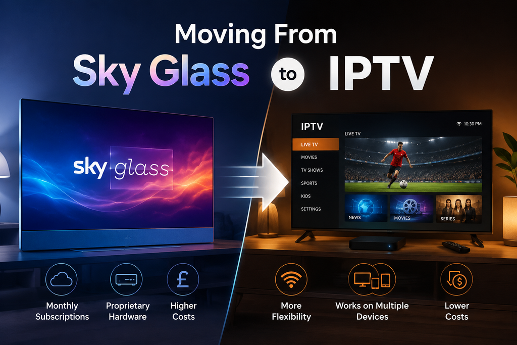 Sky Glass to IPTV Cost in 2026