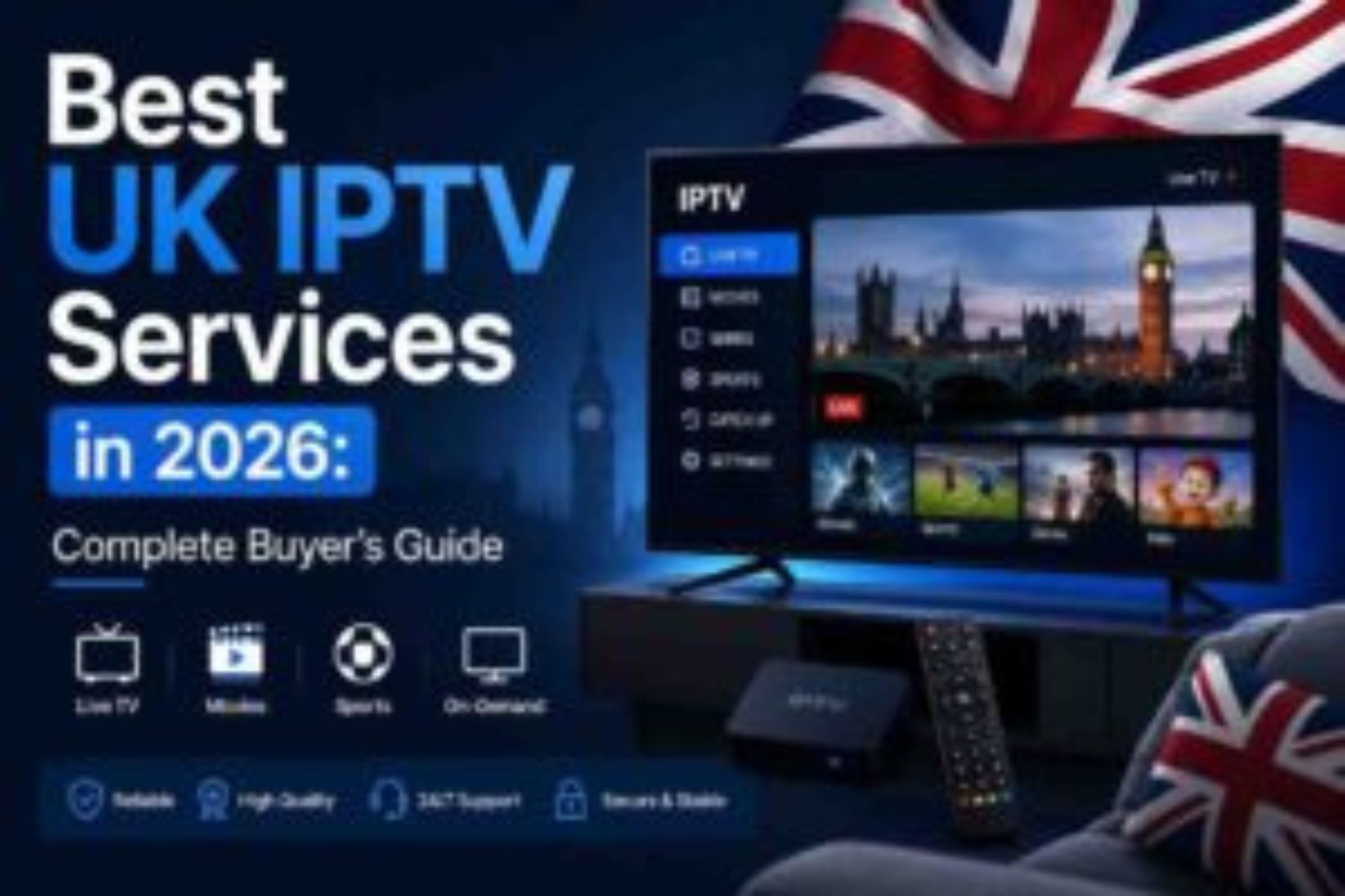 Best UK IPTV Services 2026